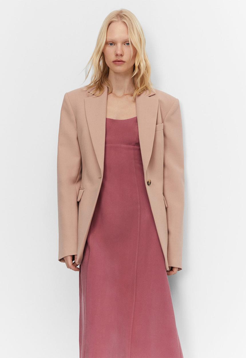 MANGO - Dress boscol-h - mid pink