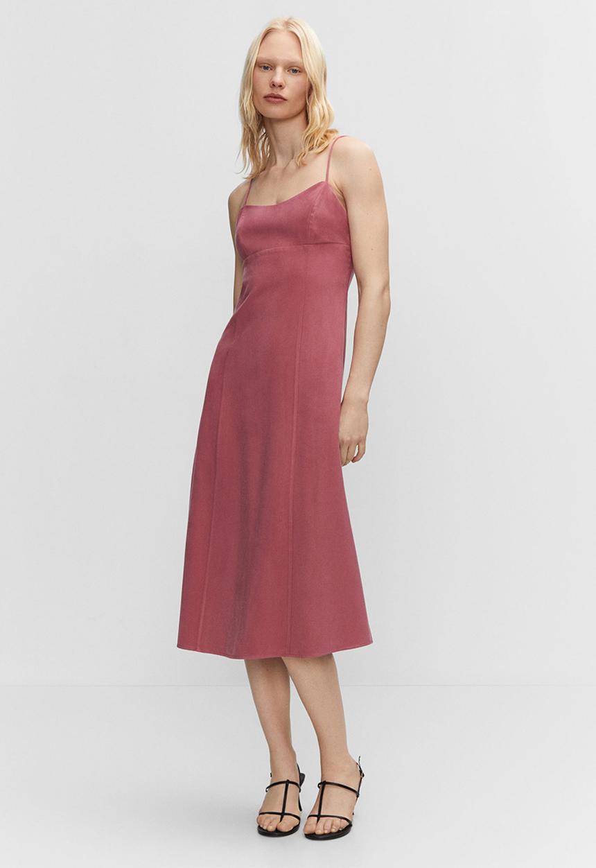 MANGO - Dress boscol-h - mid pink
