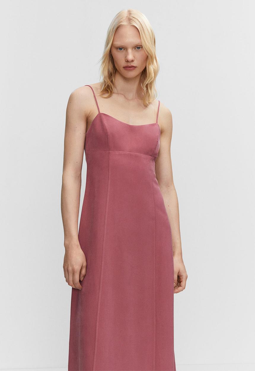 MANGO - Dress boscol-h - mid pink