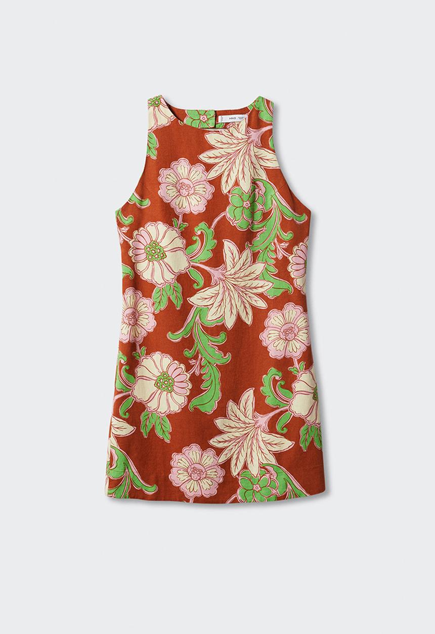 MANGO - Dress noemi - brown