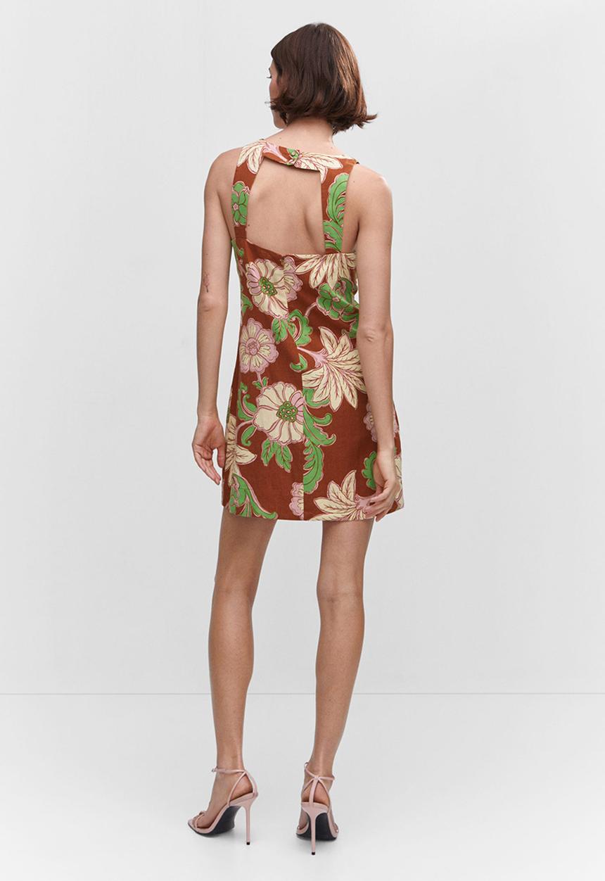 MANGO - Dress noemi - brown