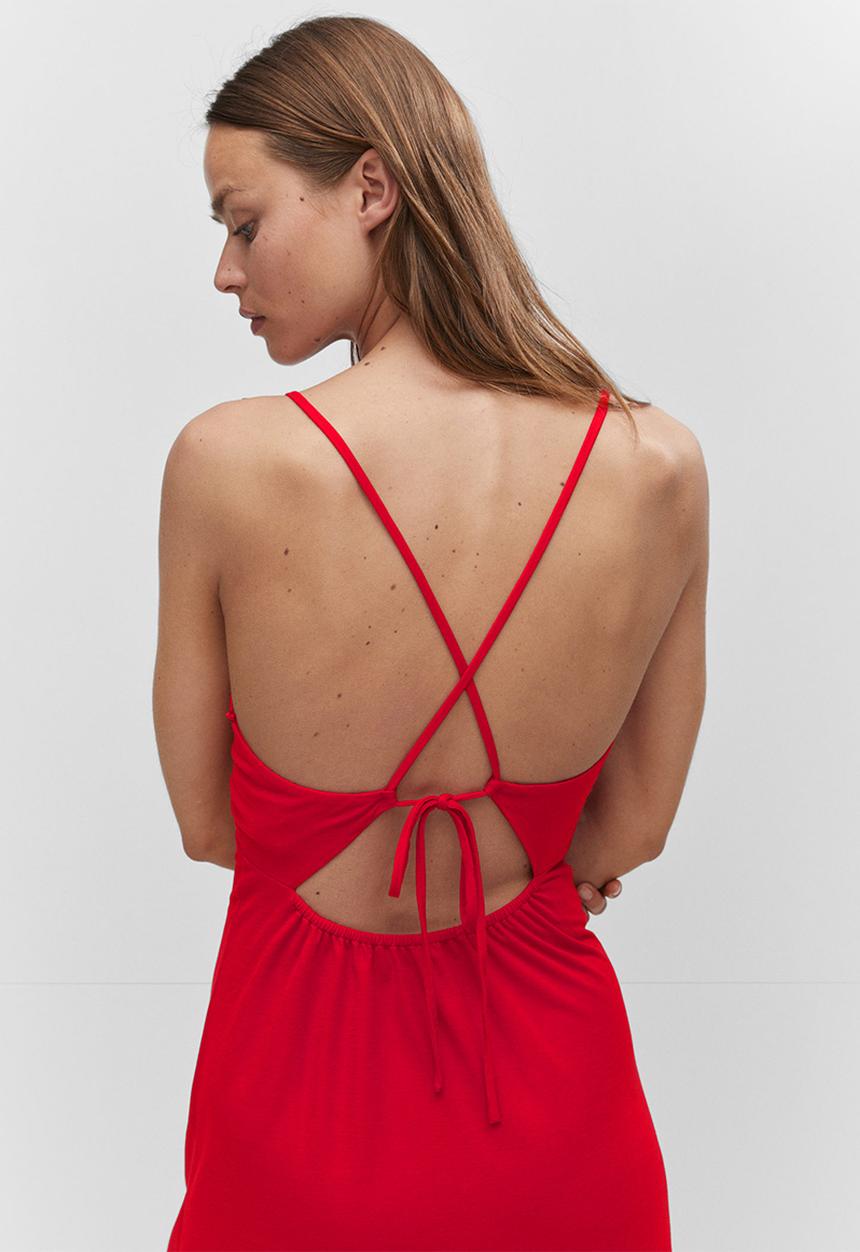 MANGO - Dress martina - red