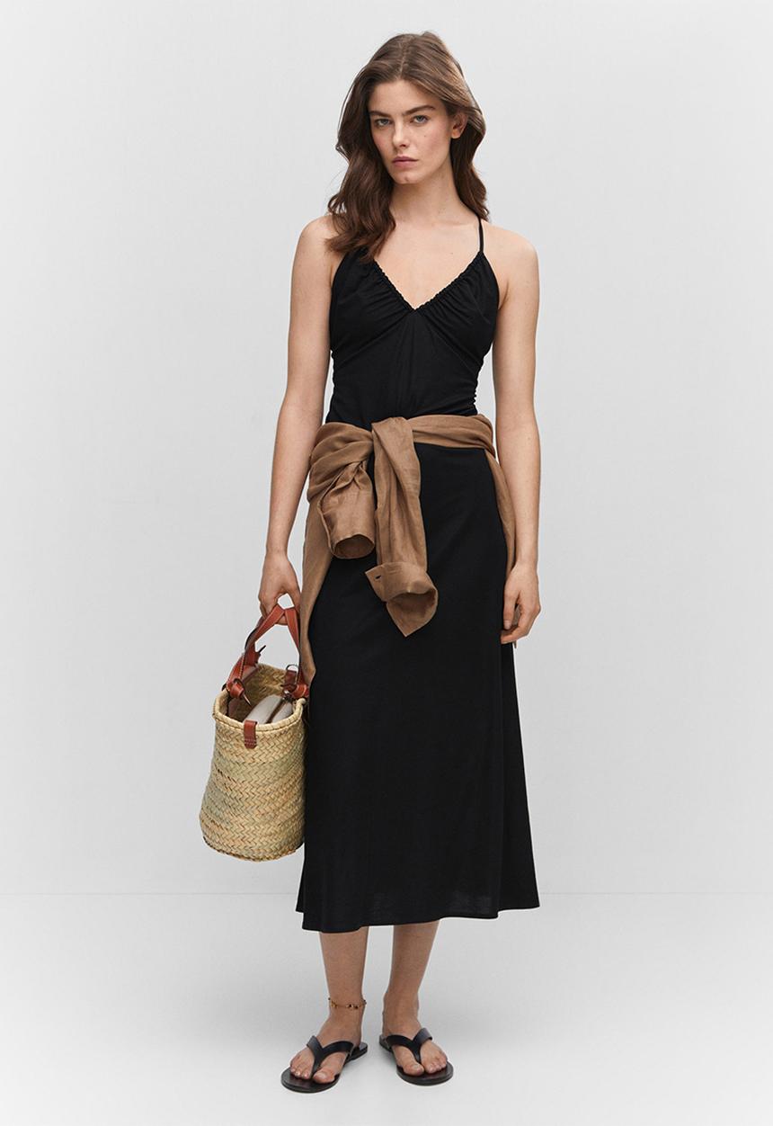 MANGO - Dress martina - black