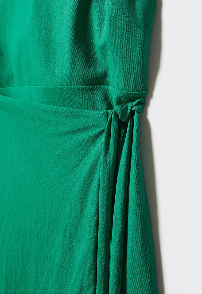 MANGO - Dress lari - green