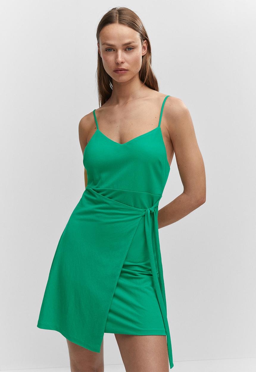 MANGO - Dress lari - green