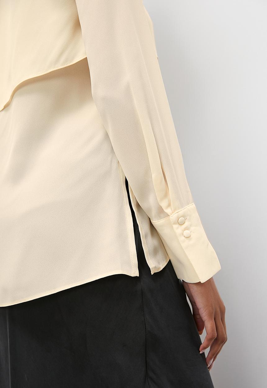 Superbalist - Double layer flow blouse - shortbread