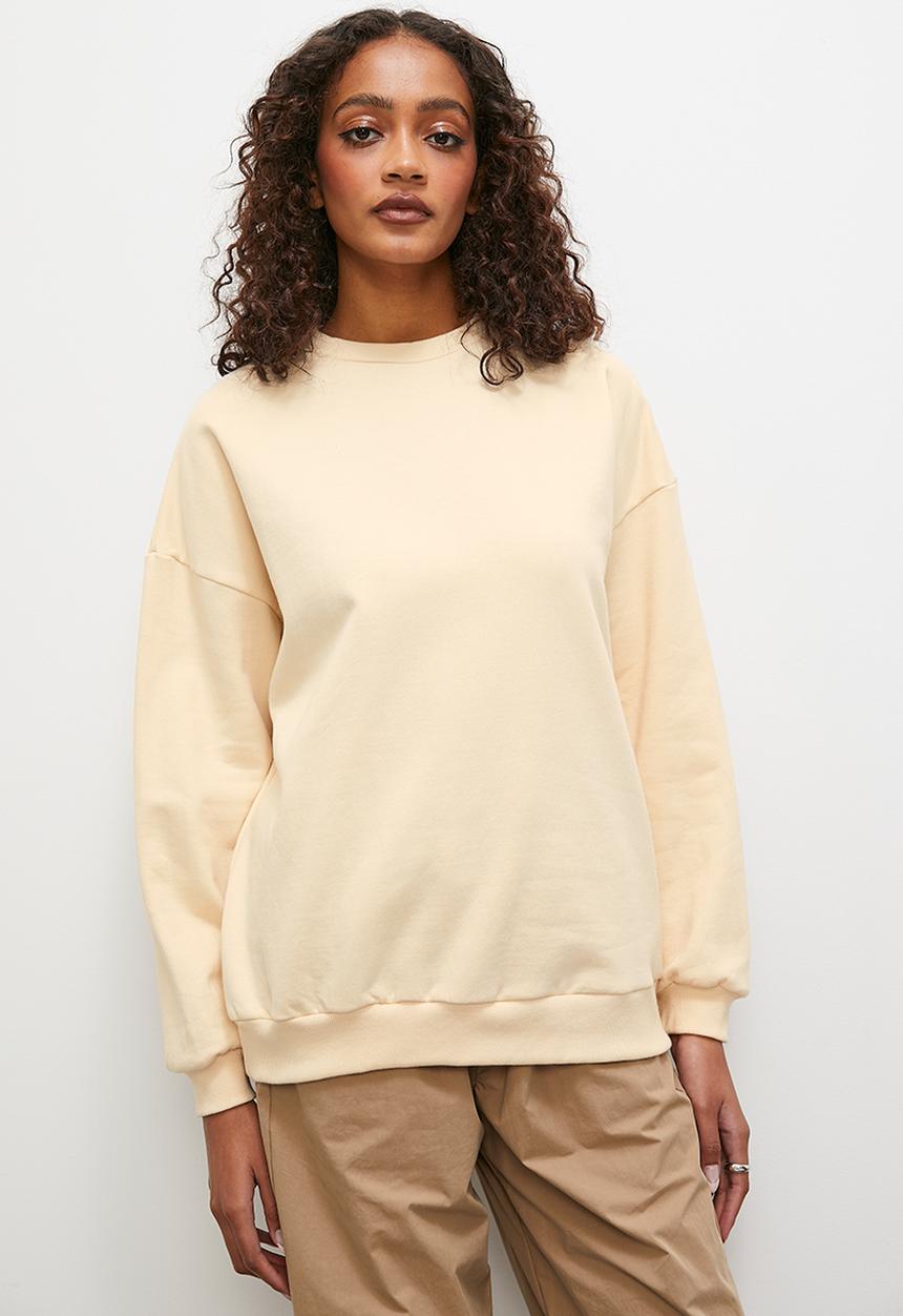 Superbalist - Slouch crew - sand