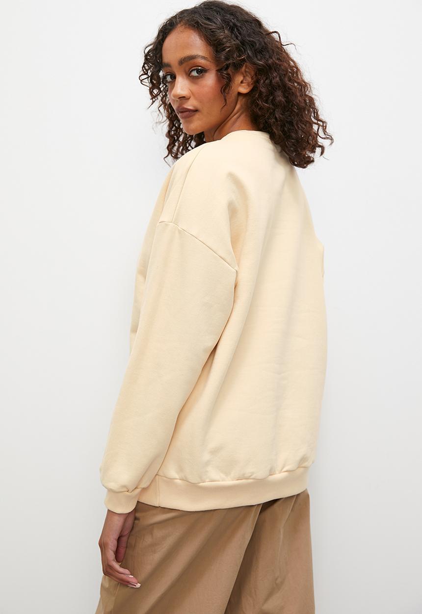Superbalist - Slouch crew - sand