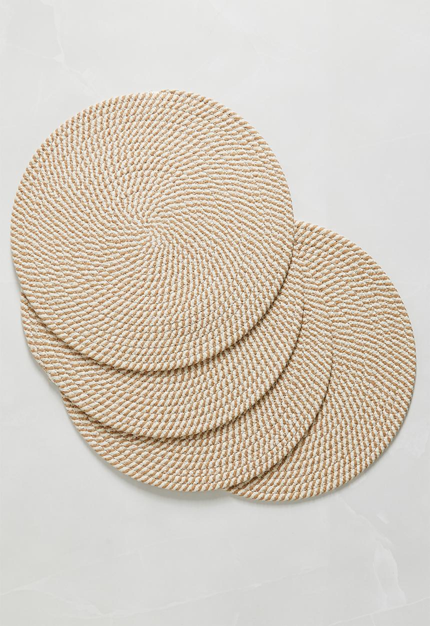 Sixth Floor - Luanda placemat set of 4- natural