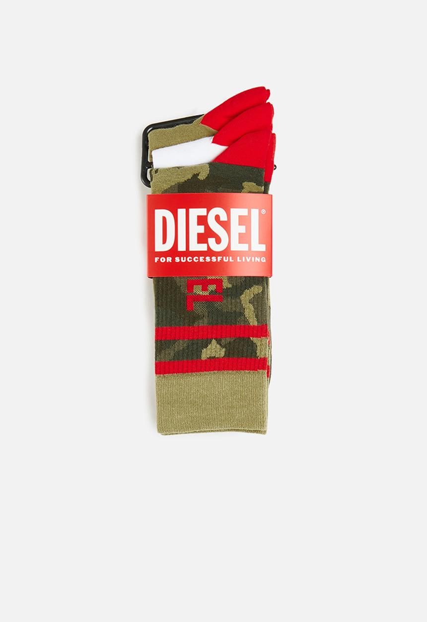 Diesel  - Skm-ray-three pack socks - multi 