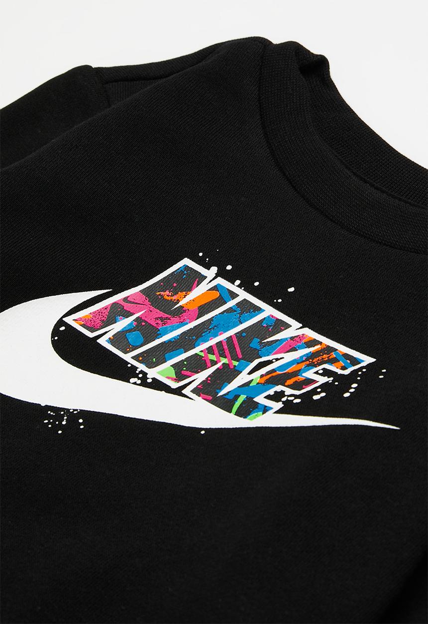 Nike - Nkb b nsw thrill crew pant set - carbon heather