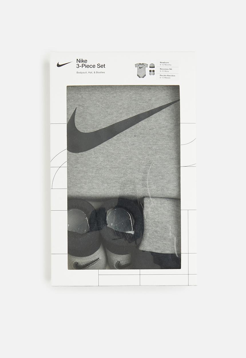 Nike - Nhn nike swoosh - dk grey heather/black