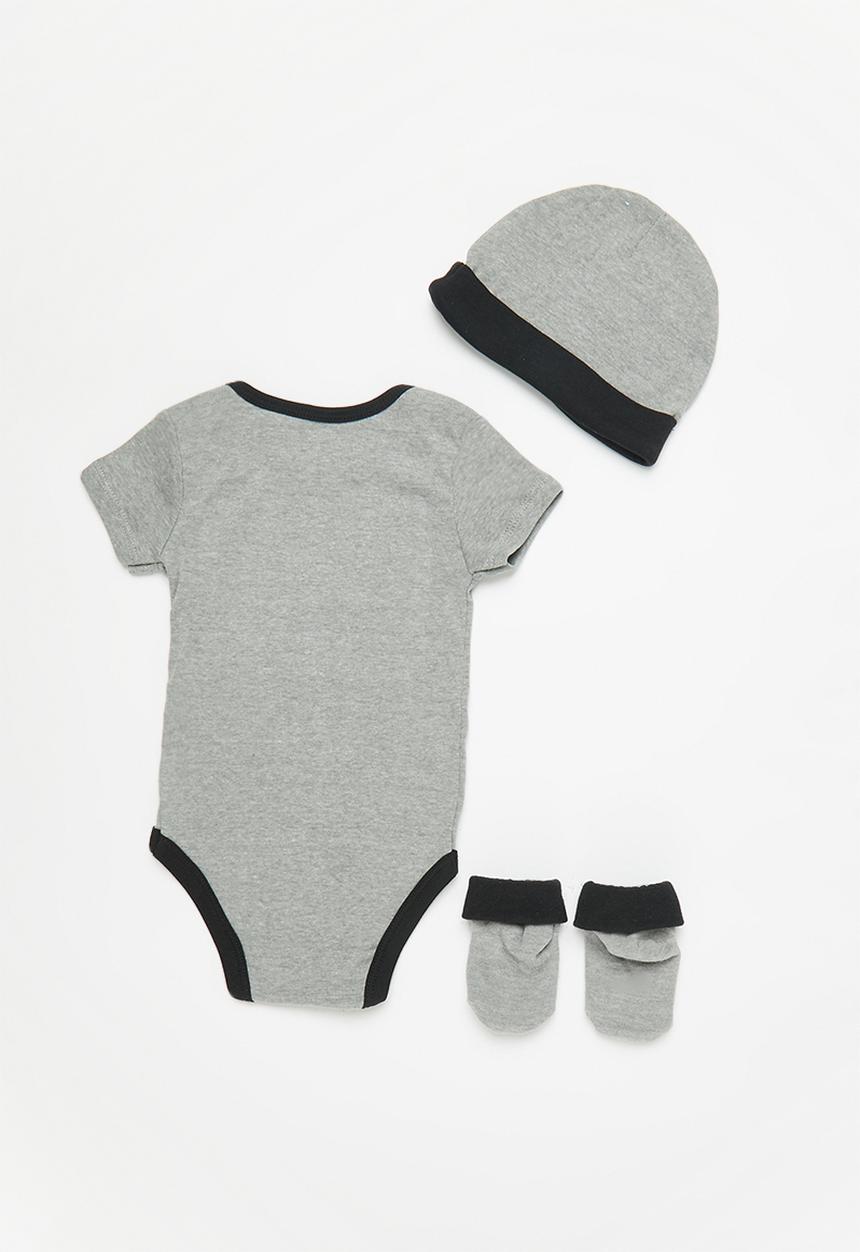 Nike - Nhn nike swoosh - dk grey heather/black