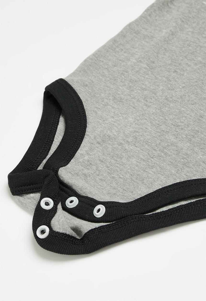 Nike - Nhn nike swoosh - dk grey heather/black