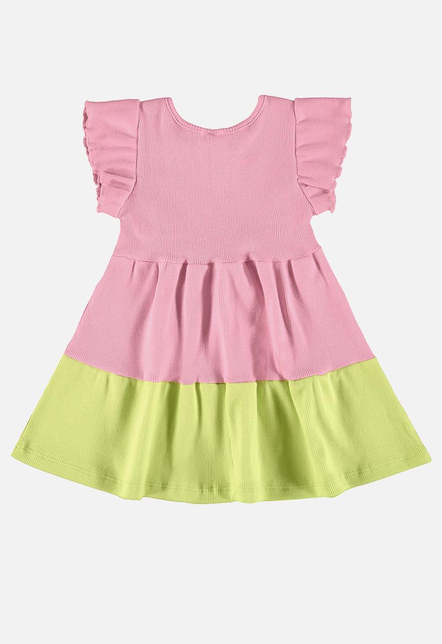 Quimby - Ribbed dress - pink