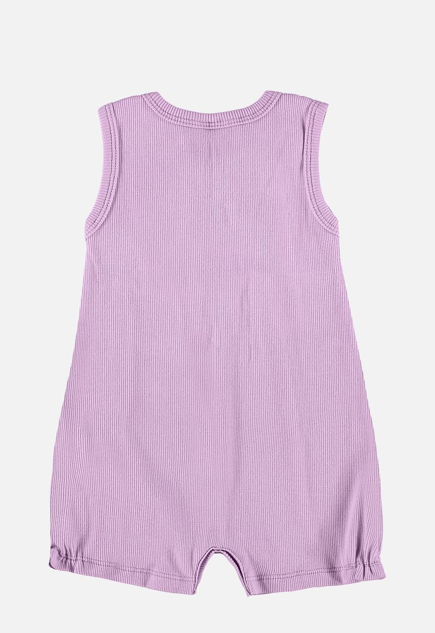 Quimby - Ribbed romper - light purple