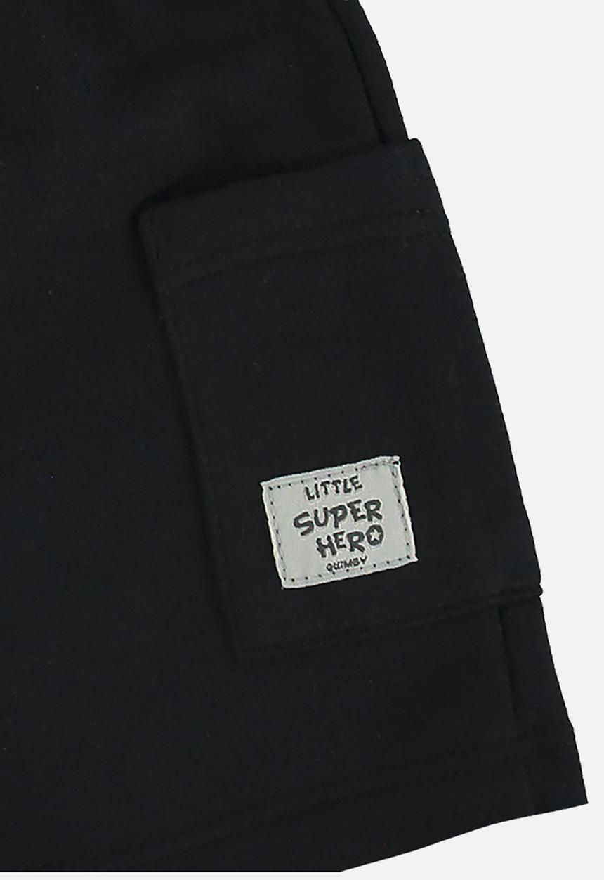 Quimby - Sweatshorts - black