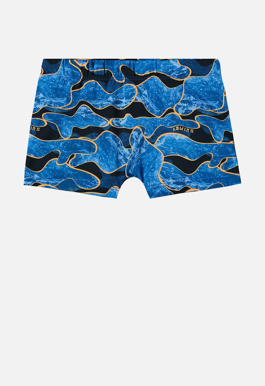 Quimby - Upf 50+ sun protection swimming trunks - blue