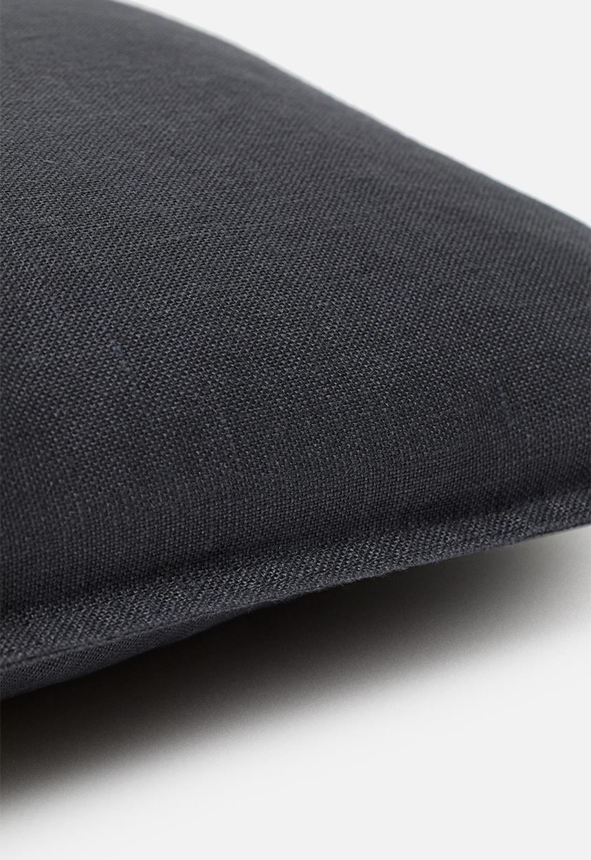 H&M - Washed linen cushion cover - grey