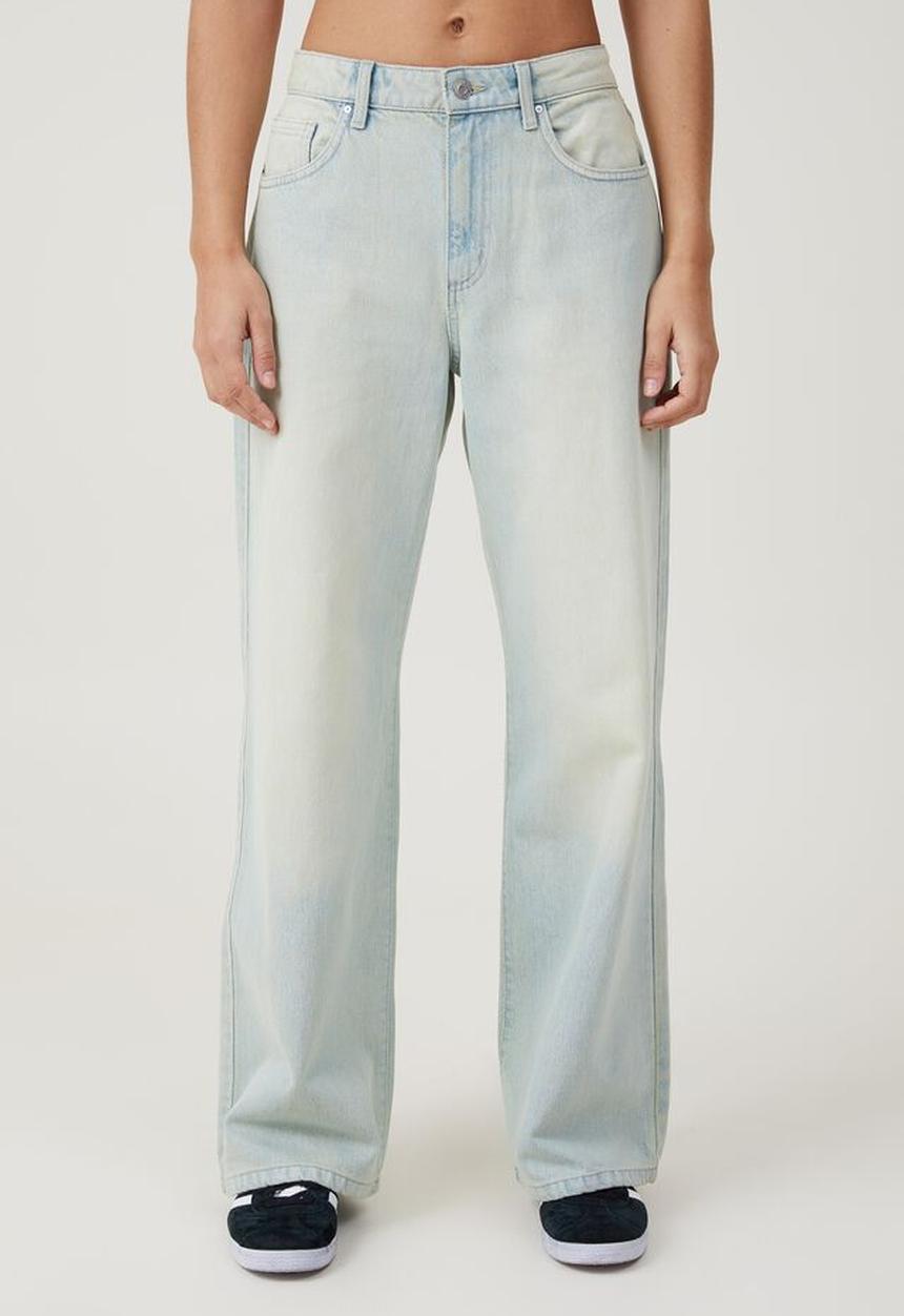Cotton On - Relaxed wide leg jean - blondie blue