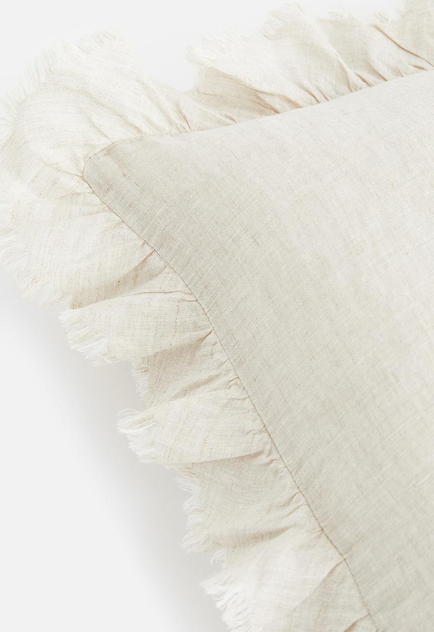 H&M - Linen cushion cover - beige