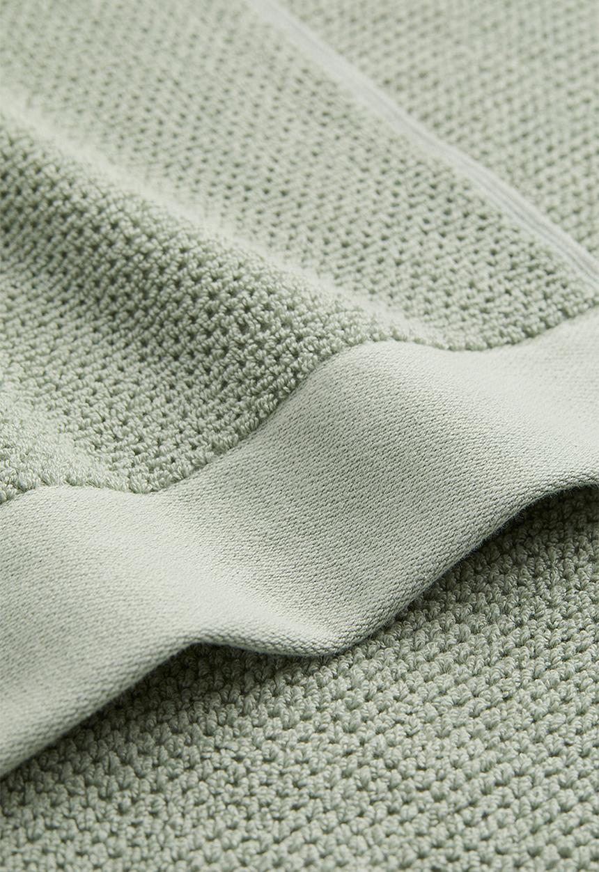 H&M - Cotton terry bath towel - green