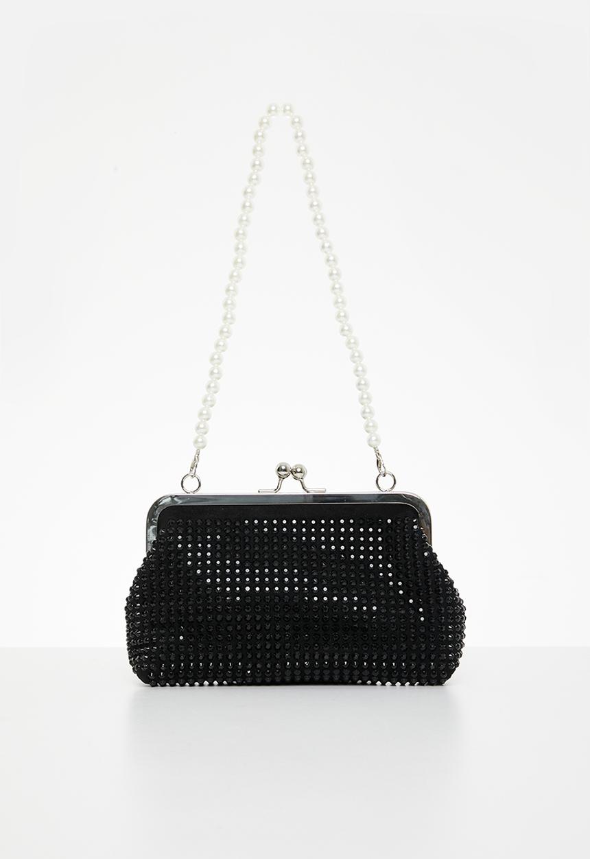 MILLA - Bailey clutch bag - black