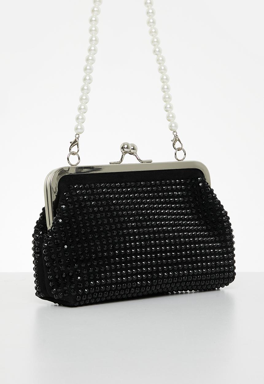 MILLA - Bailey clutch bag - black
