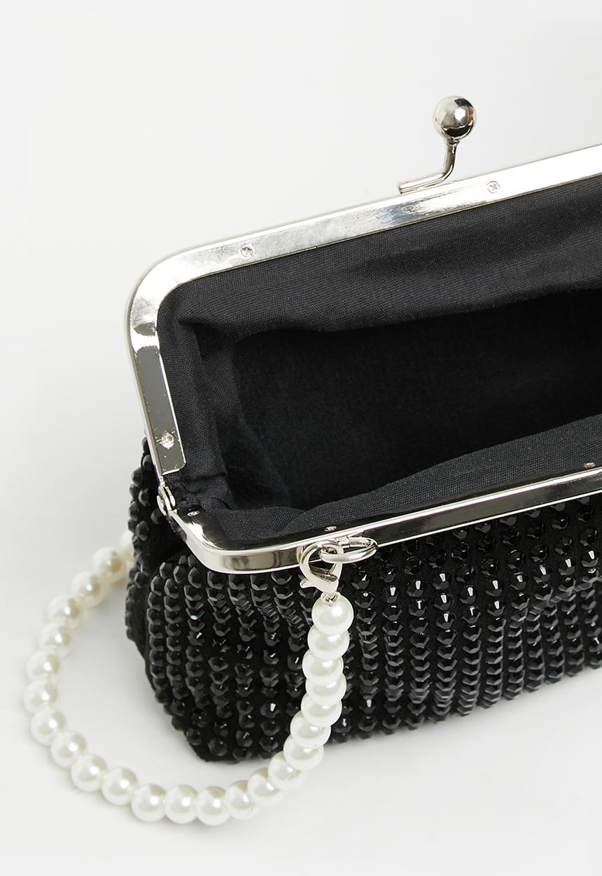 MILLA - Bailey clutch bag - black
