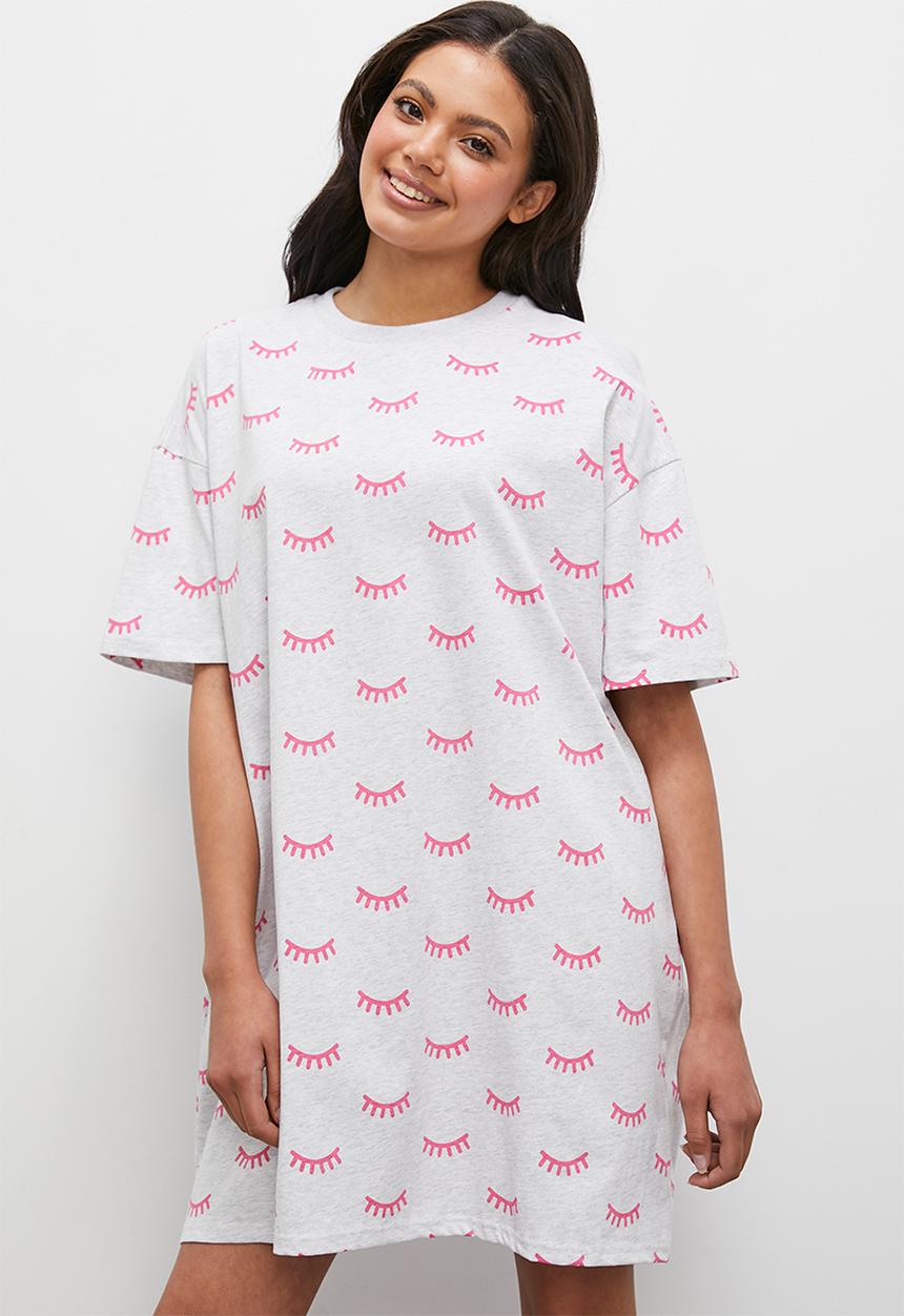 Blake - Sleep tee - grey melange