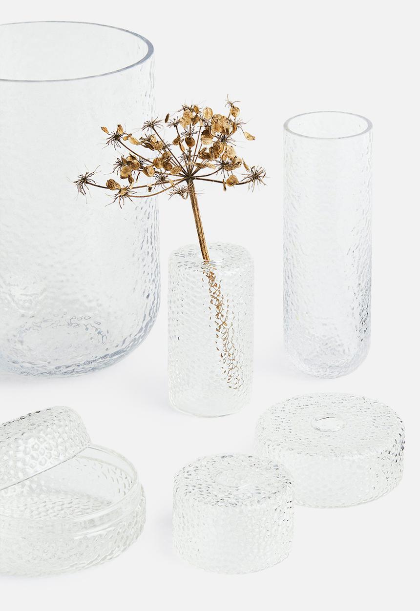 H&M - Small glass box - transparent