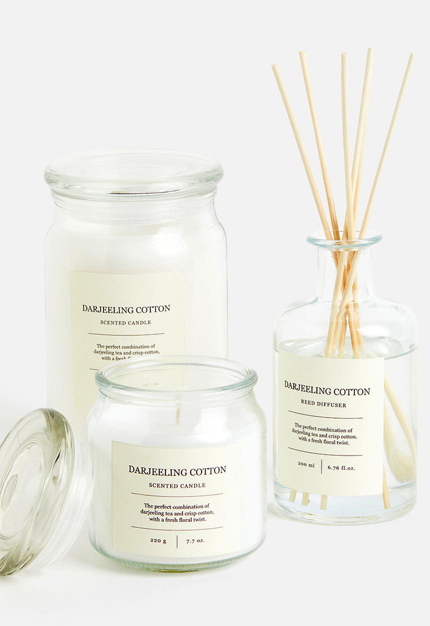 H&M - Scented candle in a glass jar - white