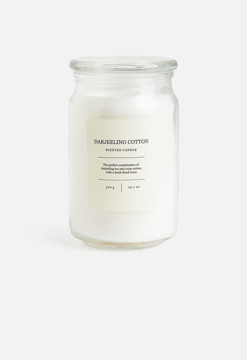H&M - Scented candle in a glass jar - white