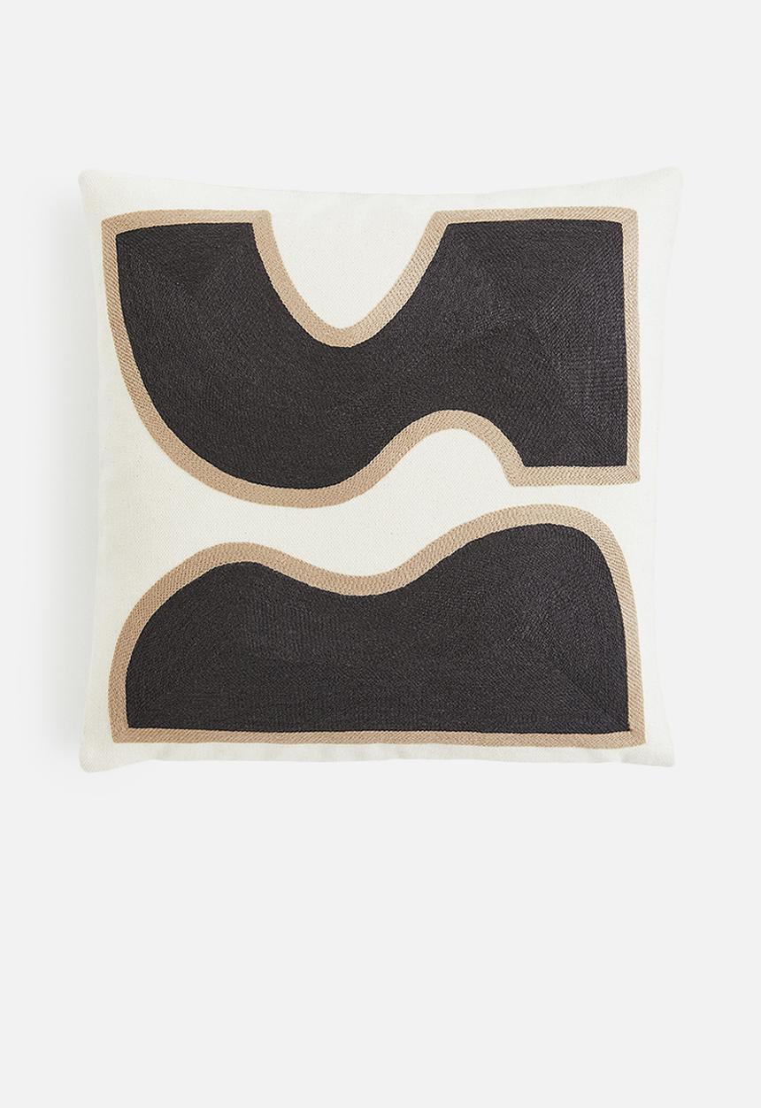 H&M - Cotton canvas cushion cover - beige