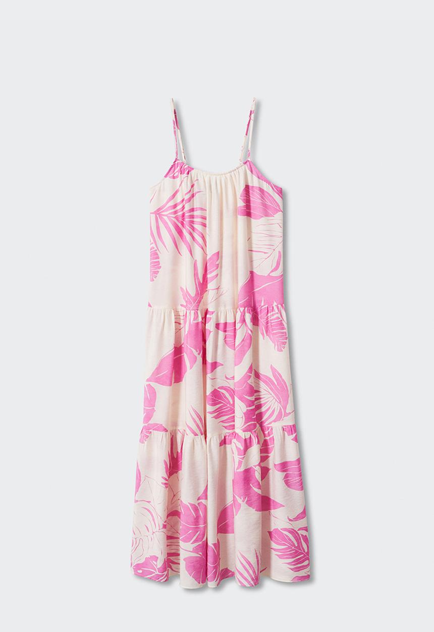 MANGO - Dress gari - mid-pink