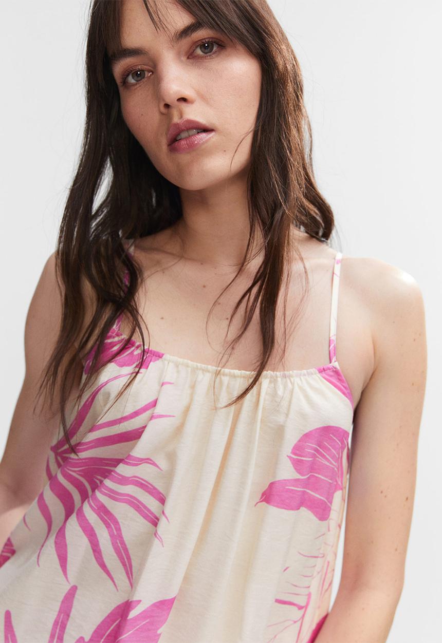 MANGO - Dress gari - mid-pink
