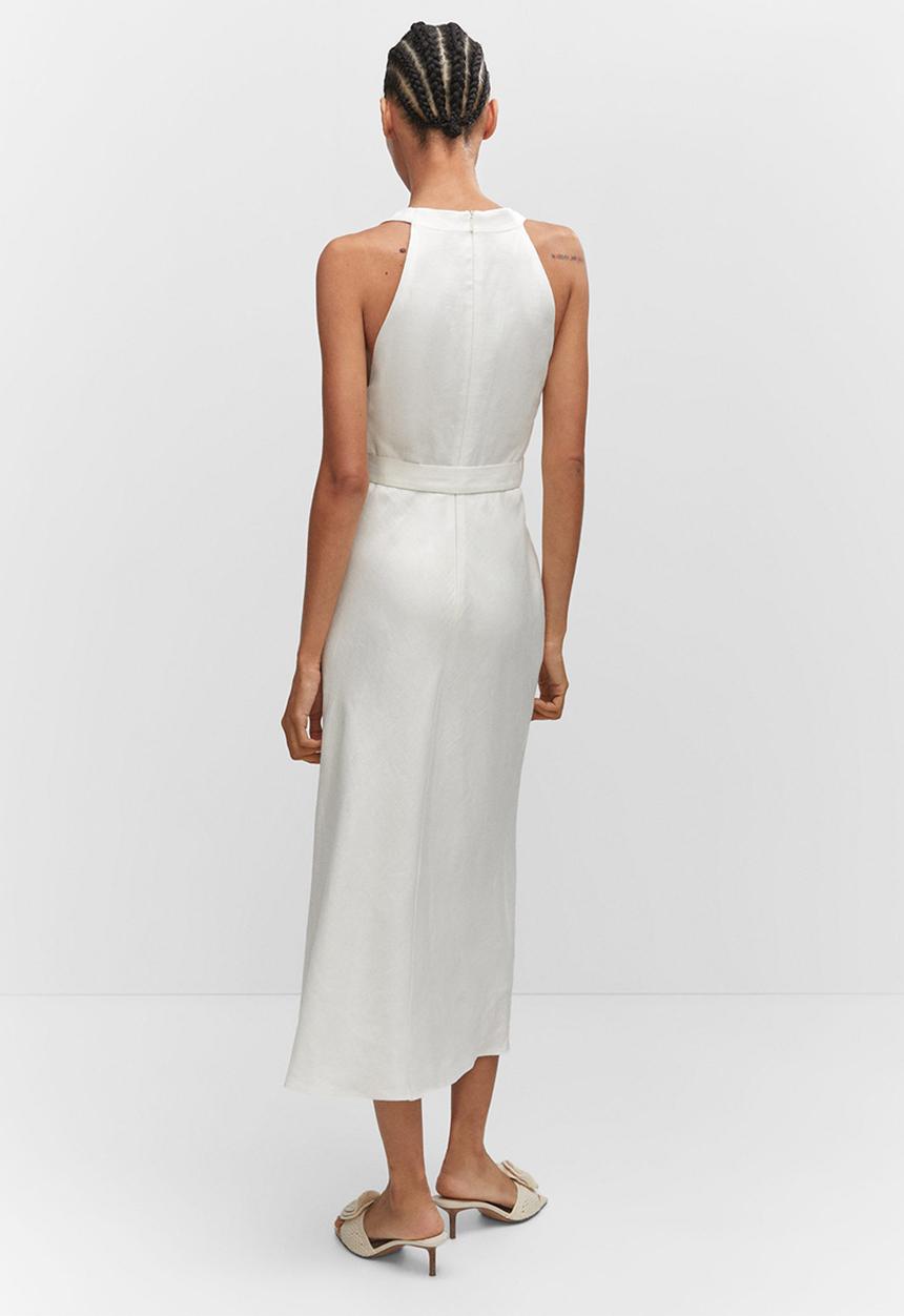 MANGO - Dress amalfi - off white