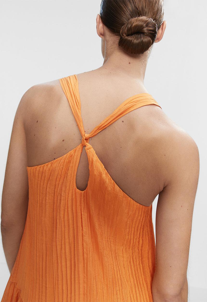 MANGO - Dress sofia - orange