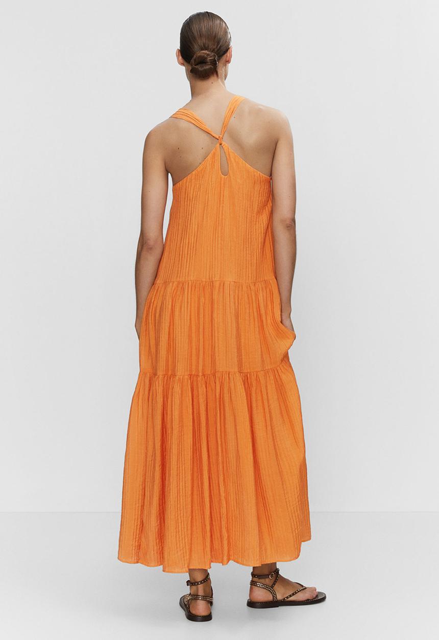 MANGO - Dress sofia - orange