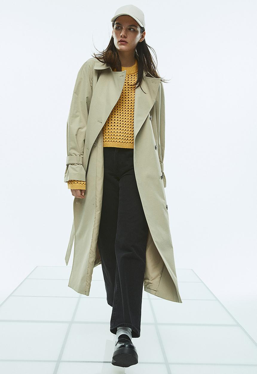 H&M - Pointelle-knit jumper - yellow