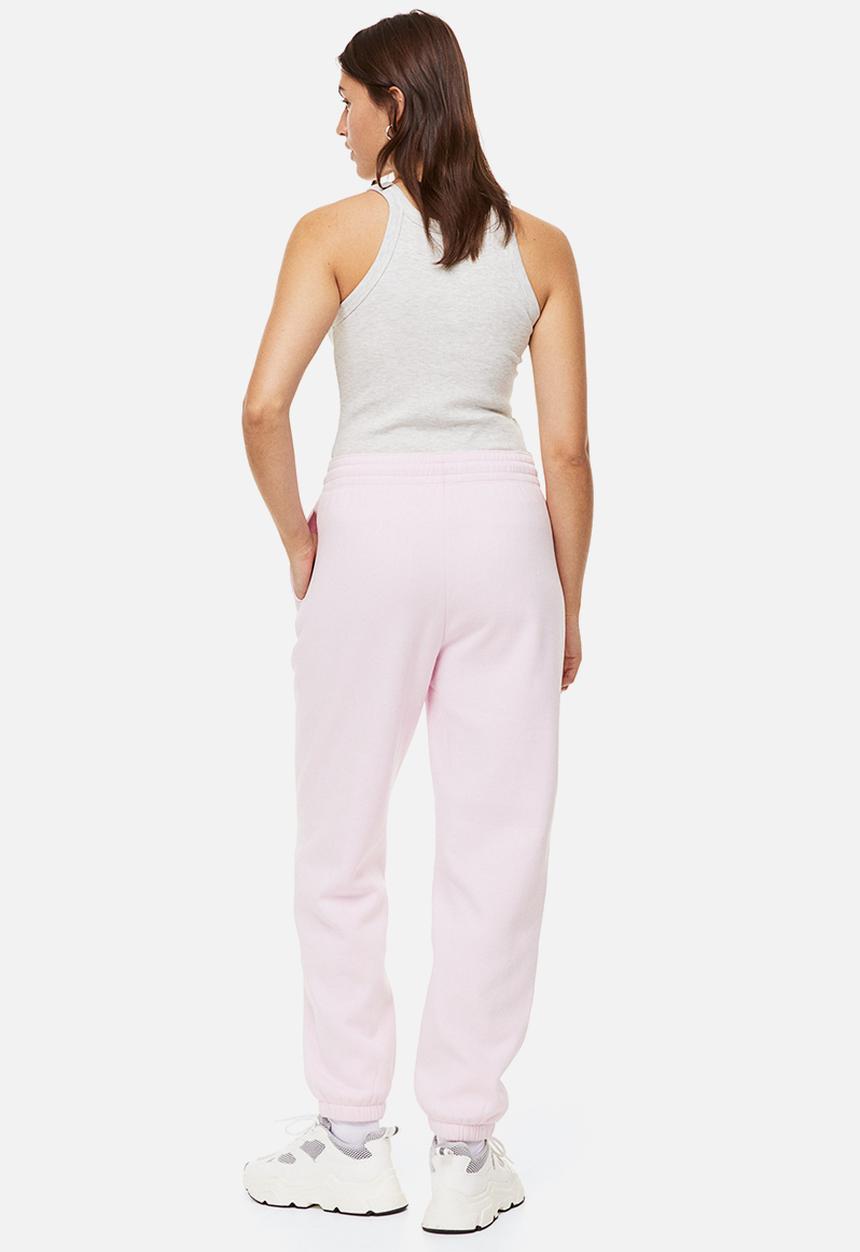 H&M - Cotton-blend sweatpants - light pink