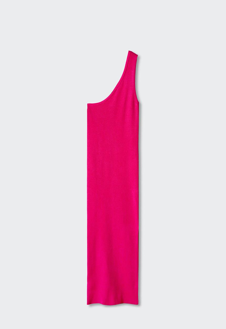 MANGO - Dress asim - bright pink