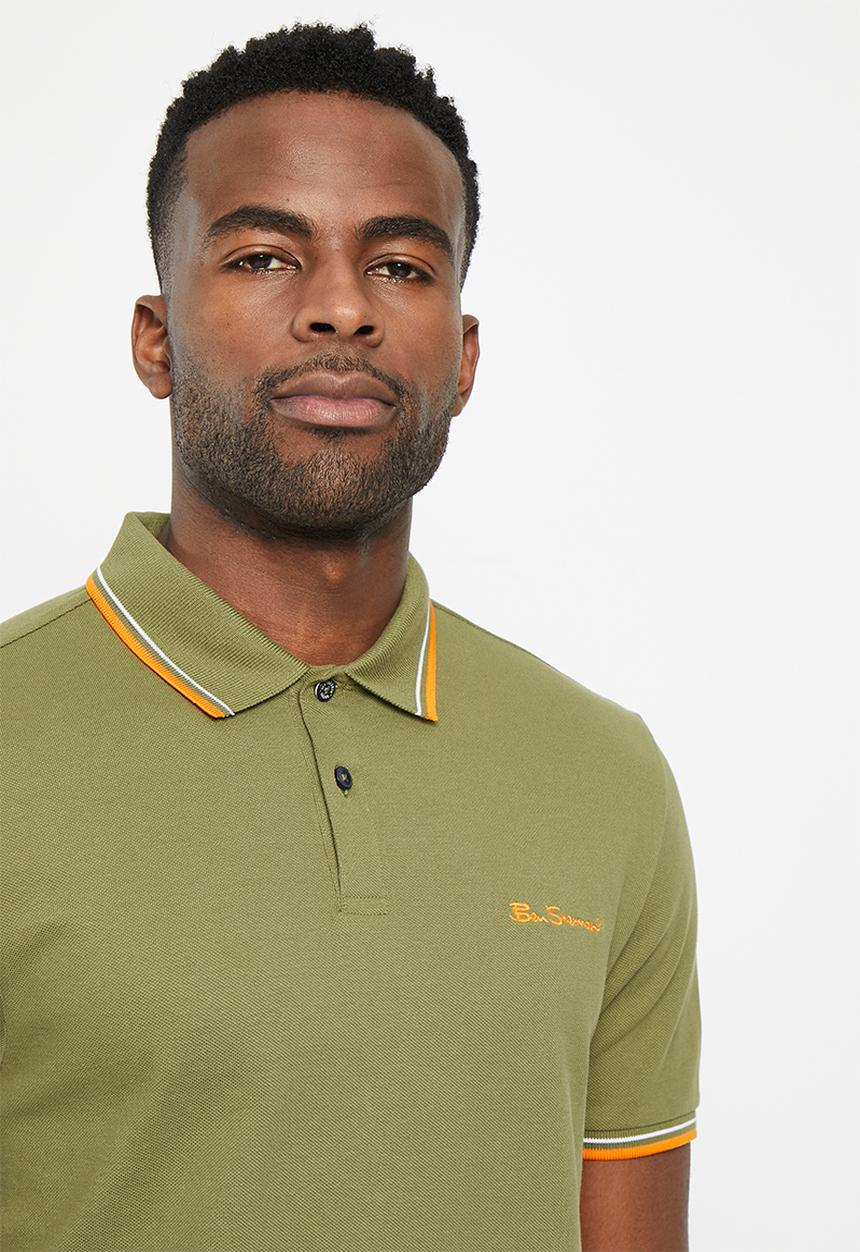 Ben Sherman - Romford short sleeve - khaki
