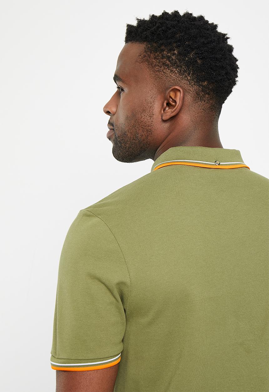 Ben Sherman - Romford short sleeve - khaki