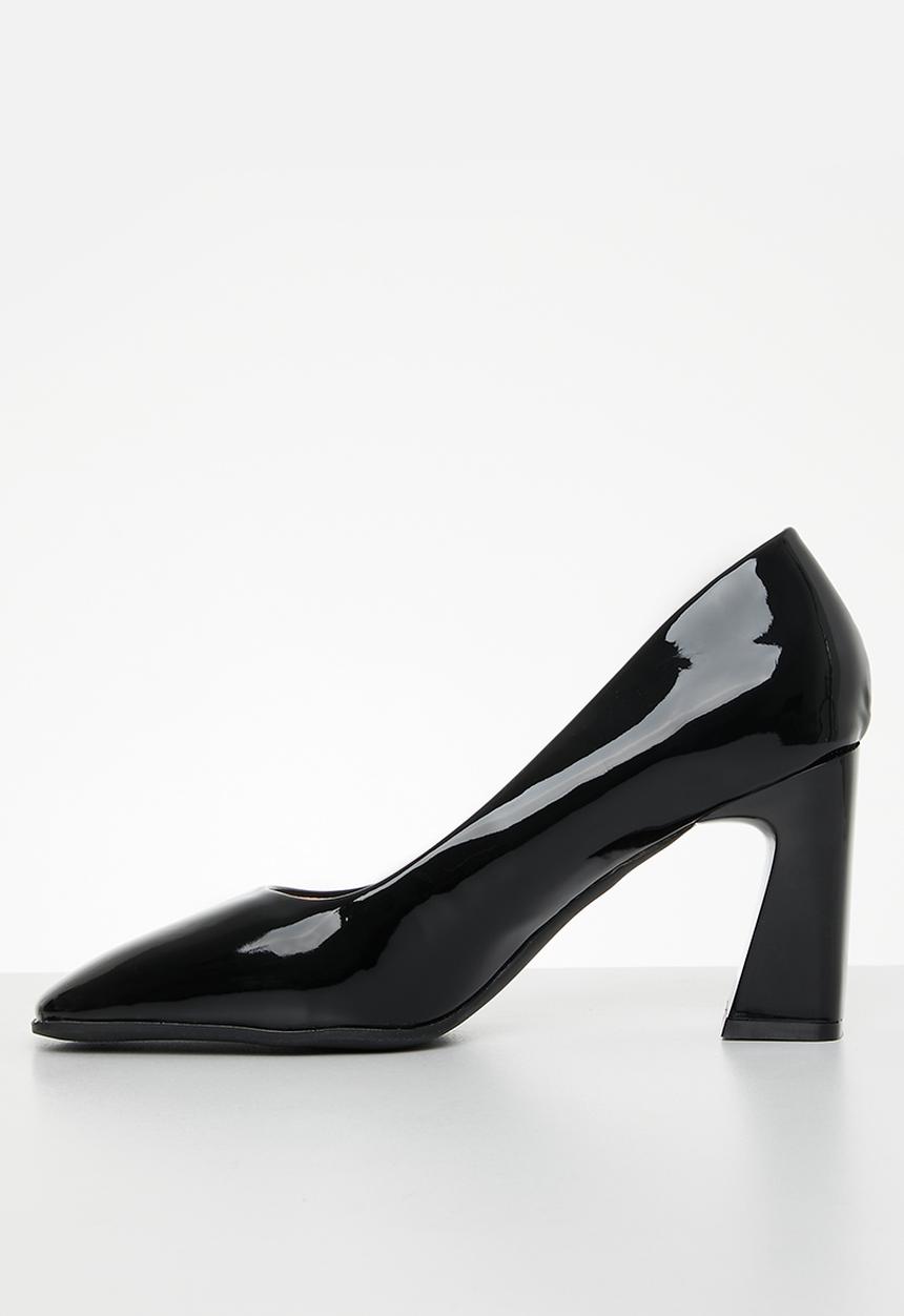 Footwork - Antella block heel - black