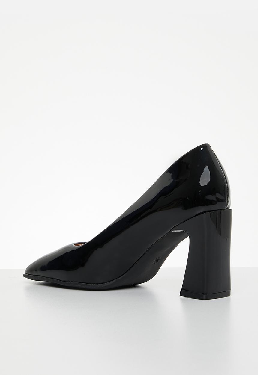 Footwork - Antella block heel - black