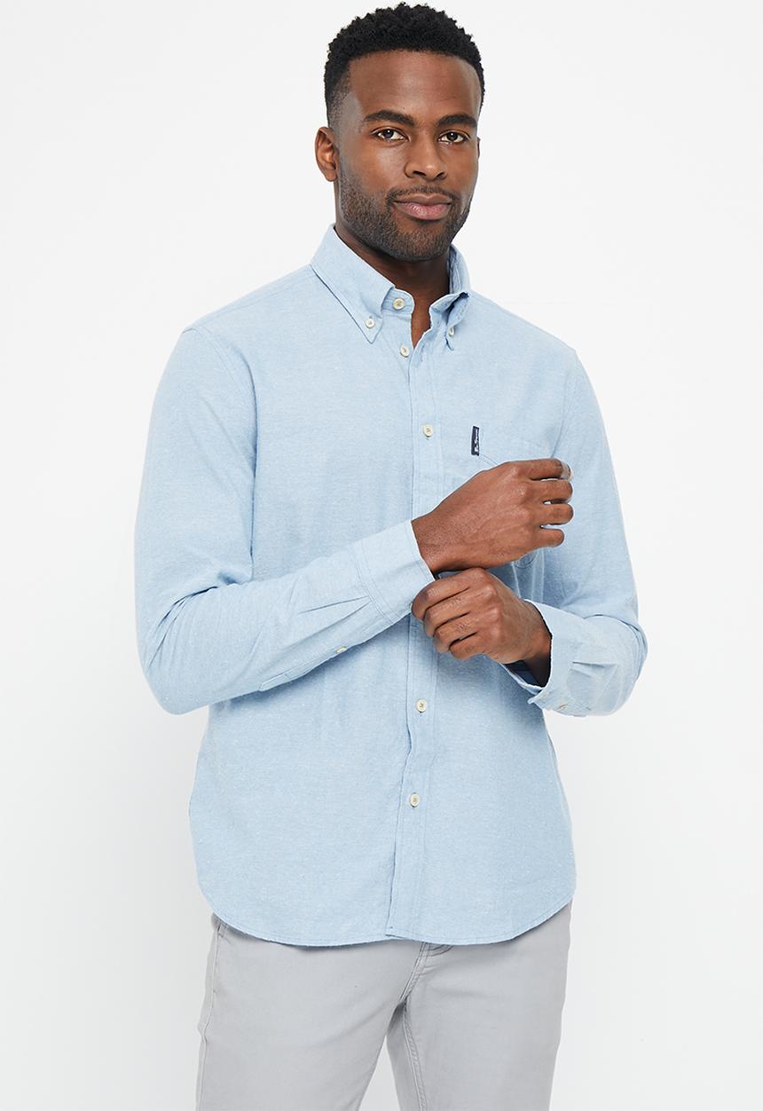 Ben Sherman - Cotton oxford shirt - 68098 - pale blue