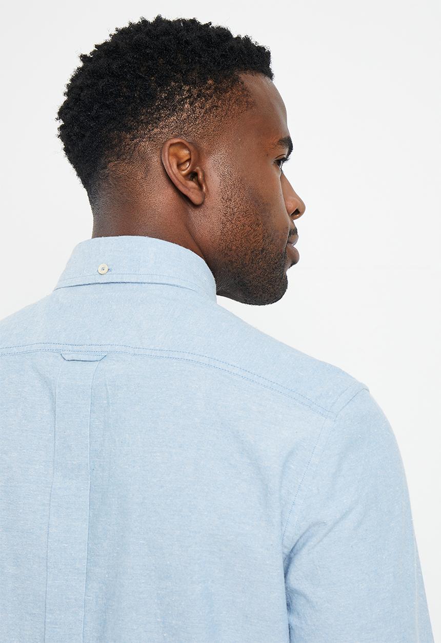 Ben Sherman - Cotton oxford shirt - 68098 - pale blue