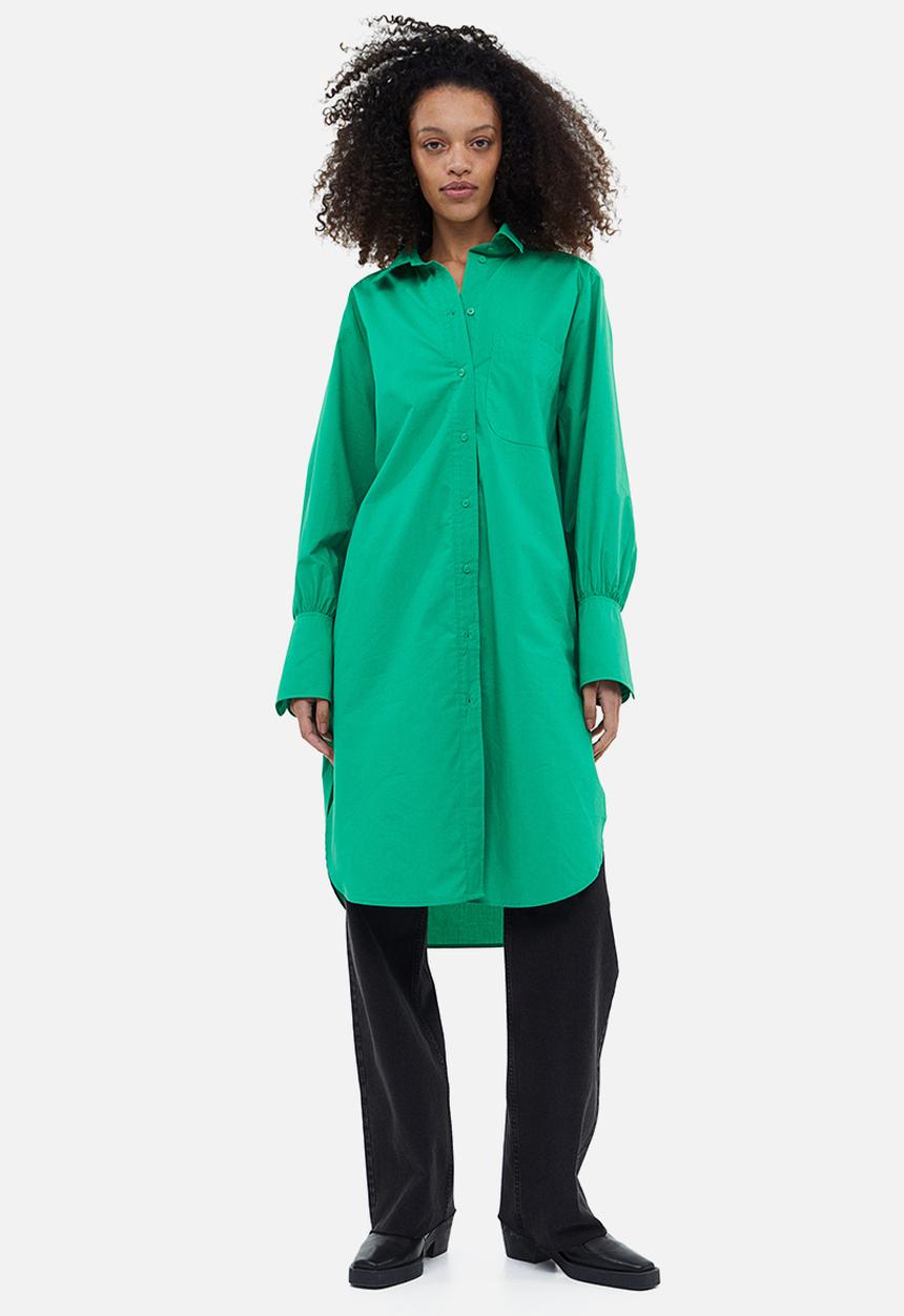 H&M - Shirt dress - green