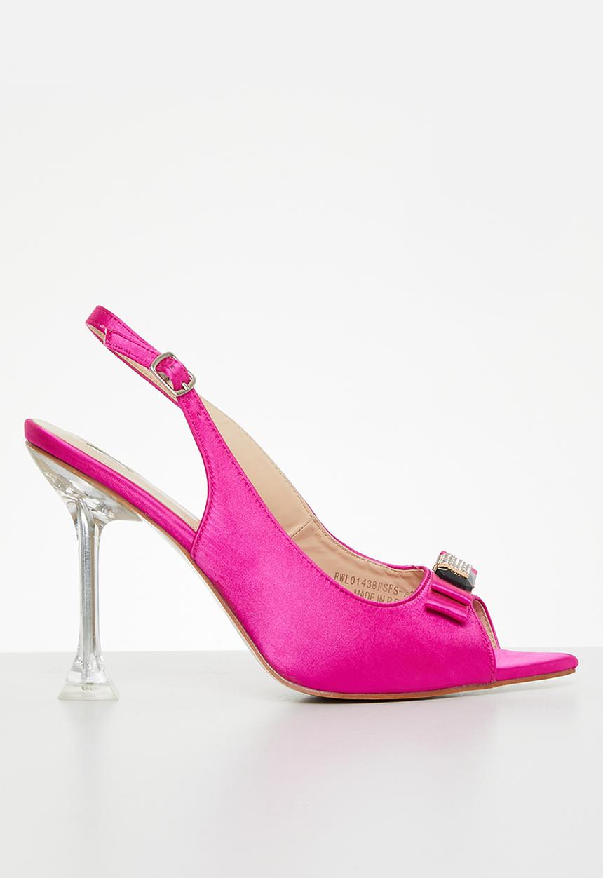 Footwork - Bevvi stiletto heel - fushia